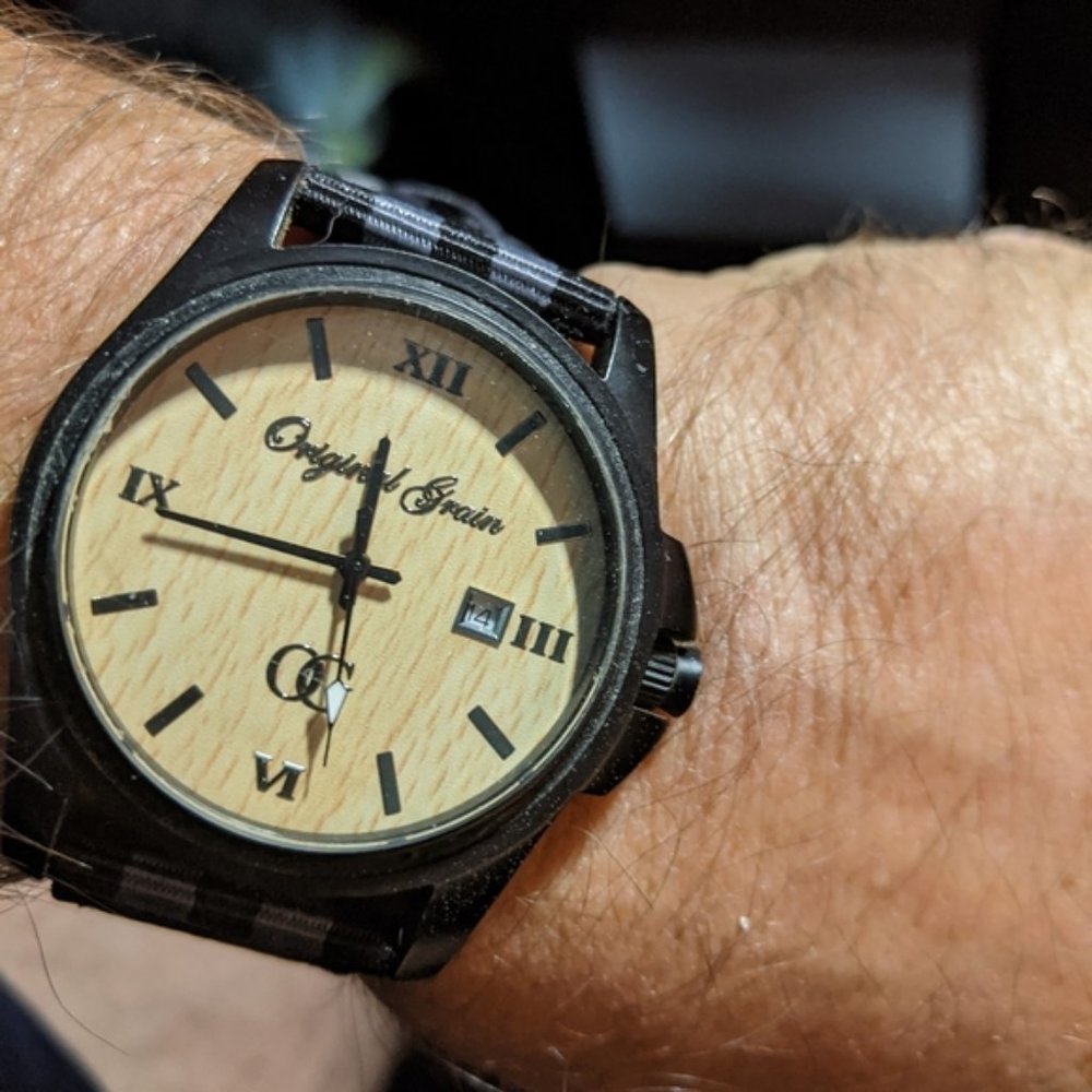 Original Grain Bourbon Whiskey Barrel Watch